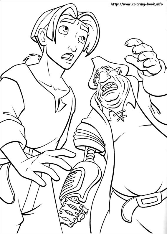 Treasure Planet coloring picture